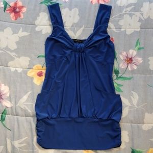 Like New Navy Blue Clubbing Dress or Long Top